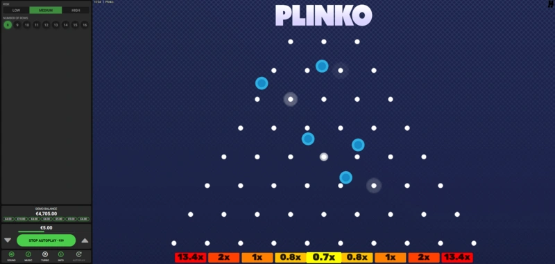 plinko gambling game